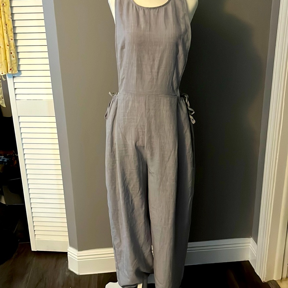 Bib style jumpsuit